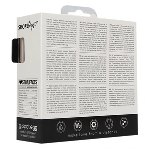 Vibrating Egg Punctul G Medium Negru