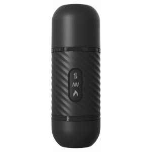 Vibrating Expert Cu Împingere Negru