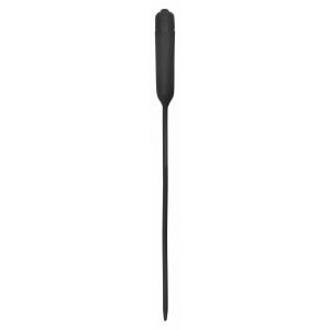 Vibrating Plug Extra Long Urethral Sounding Negru