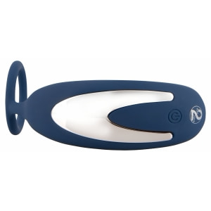 Vibrating Prostate Plug With Ring Albastru