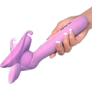 Vibrating Roto Cu Aspirație Mov
