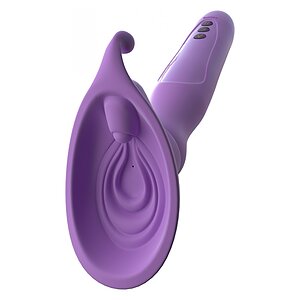 Vibrating Roto Cu Aspirație Mov pe Denysa.ro