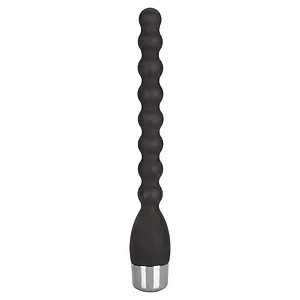 Vibrating Silicone Bendie Power Probe Negru