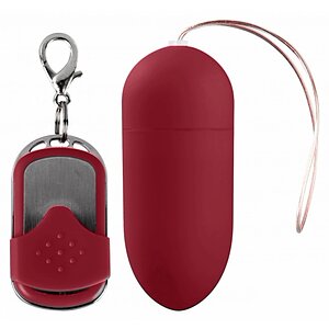 Vibrator 10 Speed Remote Egg Big Roșu pe Denysa.ro