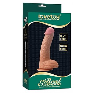 Vibrator 22cm Real Extreme Extra Girth