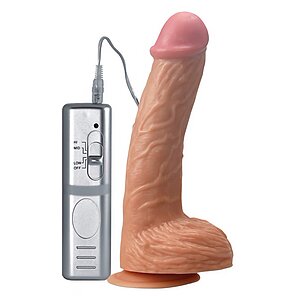Vibrator 22cm Real Extreme Extra Girth Natural