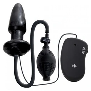 Vibrator Anal Bumping Balloon Negru pe Denysa.ro