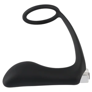 Vibrator Anal Cu Inel Black Velvets Negru