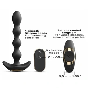 Vibrator Anal Dorcel Flexi Negru
