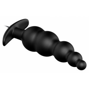 Vibrator Anal Plăcere Copleșitoare Telecomandat Negru
