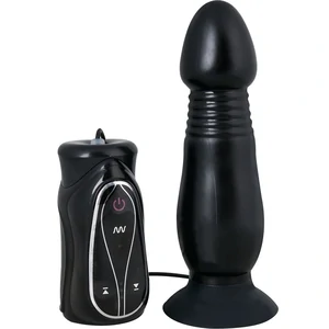Plug Anal Cu Telecomanda Pentru Cuplu Plug Anal Vibrator Cu Vibratii Si Impingere