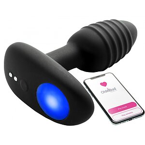Vibrator Anal Smart OhMiBod Lumen By Kiroo Negru pe Denysa.ro