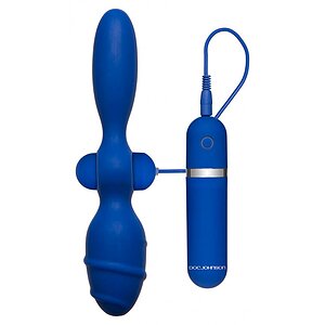 Vibrator Anal Titanmen Double Tool Albastru
