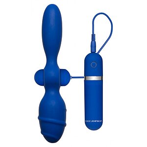 Vibrator Anal Titanmen Double Tool Albastru