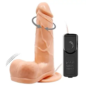Vibrator Barbara Genie Multi-Speed 6.1 Inch Natural