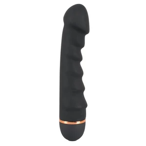 Vibrator Bendy Ripple Negru pe Denysa.ro