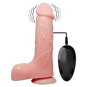 Vibrator Băile Barbara 21 cm Natural