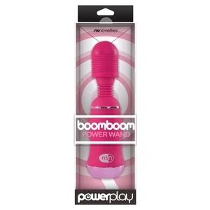 Vibrator Boomboom Power Wand 18cm Roz