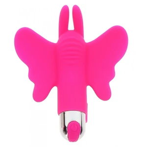 Vibrator Butterfly Pleaser Rechargeable Roz pe Denysa.ro