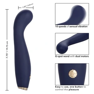 Vibrator Chic Peony Albastru