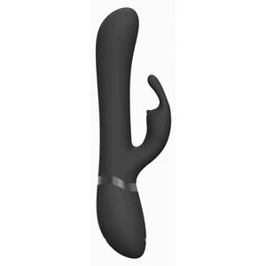 Vibrator Chou Punctul G Rabbit And Clitoral Negru