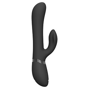 Vibrator Chou Punctul G Rabbit And Clitoral Negru pe Denysa.ro