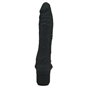 Cel Mai Bun Vibrator Realist Negru Mare Vibrator Realist Texturat Negru