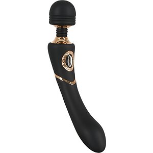 Vibrator Cleopatra Wand Massager Negru pe Denysa.ro