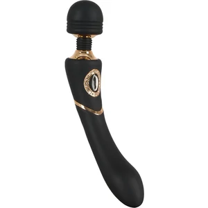 Vibrator Bagheta Reincarcabil Usb Negru Vibrator Wand Rezistent La Apa Usb