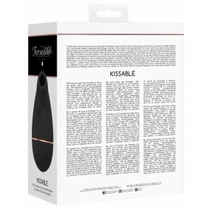 Vibrator Clitoridian Kissable Negru
