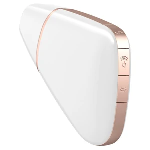 Vibrator Clitoridian Love Triangle Alb