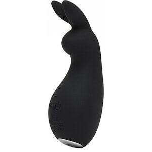 Vibrator Clitoridian Rabbit Greedy Girl Negru pe Denysa.ro