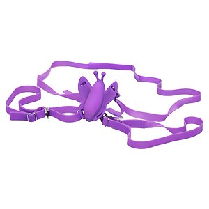 Vibrator Clitoridian Wireless Butterfly Mov pe Denysa.ro