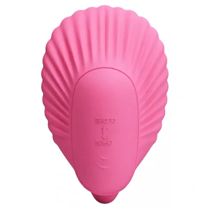 Vibrator Cochilia Dragostei Cu Telecomandă Roz
