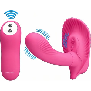 Vibrator Usb Reincarcabil Cu Telecomanda Roz