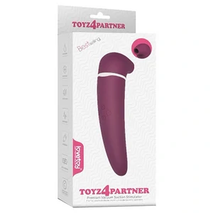 Vibrator Cu Stimulator Pentru Clitoris Toyz4Partner Roz