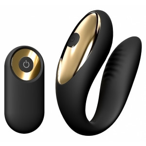 Vibrator Cuplu Dorcel Perfect Lover Negru pe Denysa.ro