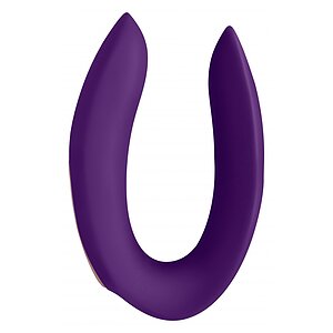 Vibrator Cuplu Partner Plus Cu Telecomandă Mov