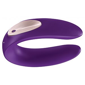 Vibrator Cuplu Partner Plus Cu Telecomandă Mov