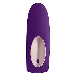 Vibrator Cuplu Partner Plus Cu Telecomandă Mov