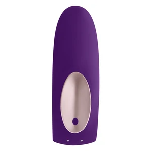 Vibrator Cuplu Partner Plus Cu Telecomandă Mov