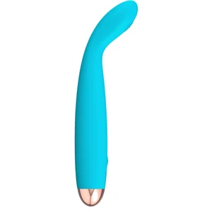 Vibrator Cu 7 Moduri De Vibratie Si Cap Flexibil Vibrator Mic De Buzunar Albastru Pentru Calatorii