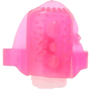 Vibrator Deget Tongue Teaser Roz