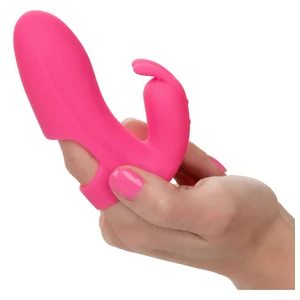 Vibrator din Silicon Pentru Plăcere cu Degetul Roz Vibrator din Silicon Pentru Plăcere cu Degetul Roz pe Denysa.ro