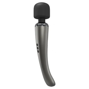 Vibrator Dorcel Megawand Argintiu pe Denysa.ro