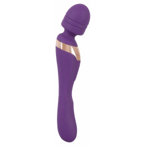 Vibrator Double Massager pentru Punctul G și Masaj Mov