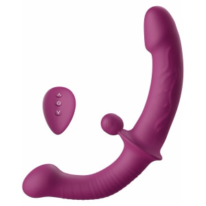 Vibrator Dual Punctul G — 10 Moduri, 2 Motoare, Reîncărcabil Mov Vibrator Dual Punctul G — 10 Moduri, 2 Motoare, Reîncărcabil Mov pe Denysa.ro