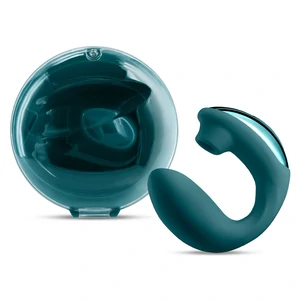 Vibrator Cu Moduri Multiple De Puls Aer Si Vibratie Vibrator Dublu Reincarcabil Cu Air Pulse