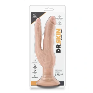Vibrator Dublu Dr. Skin Penis Vibes