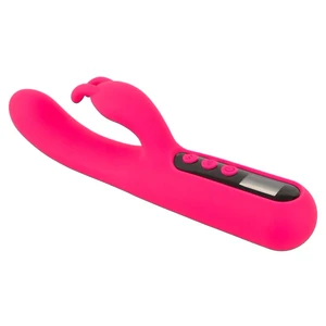 Vibrator Dublu Sunset Rabbit 10 Moduri Reîncărcabil Roz